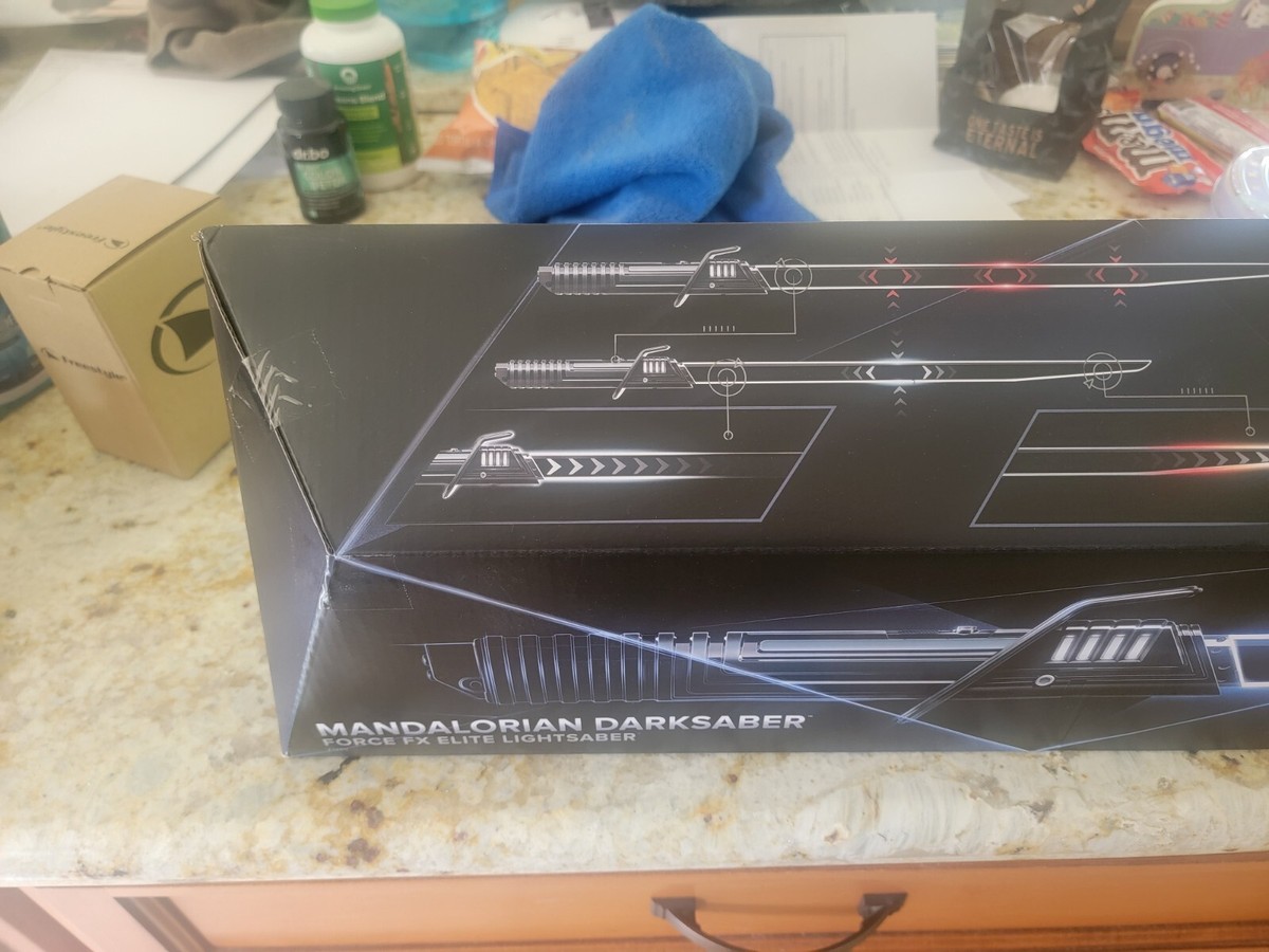 Star Wars The Black Series Force FX Elite DarkSaber | eBay Star Wars The Black Series Force FX Elite DarkSaber | eBay