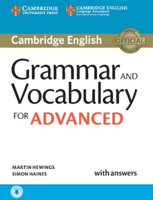 Grammatik und Wortschatz für Fortgeschrittene Buch mit Antworten von Simon Haines & Martin H