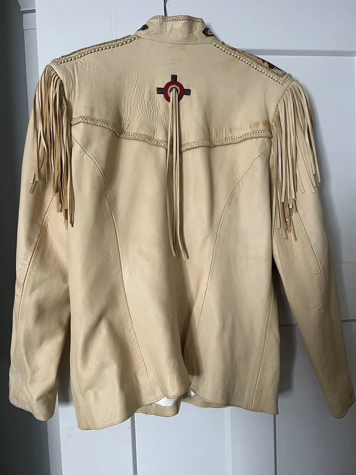 Chaqueta de cuero genuino Renegade by Ren Ellis  Foto 4 de 4