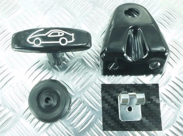 DATSUN FAIRLADY 240Z 260Z MIX PARTS FOR HOOD RELEASE CABLE - Image 1 of 1