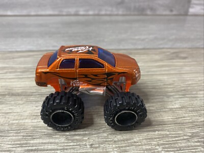 Greenbrier International Orange Monster Car Truck Express Wheels 4 x 4 Plastic