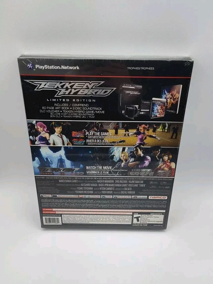 Tekken Hybrid Limited Edition PS3 Game Factory Sealed ~ US Version - Image 2 of 4