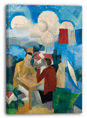 Kunstdruck Roger de la Fresnaye - Die Eroberung der Luft, mit zwei Charakteren