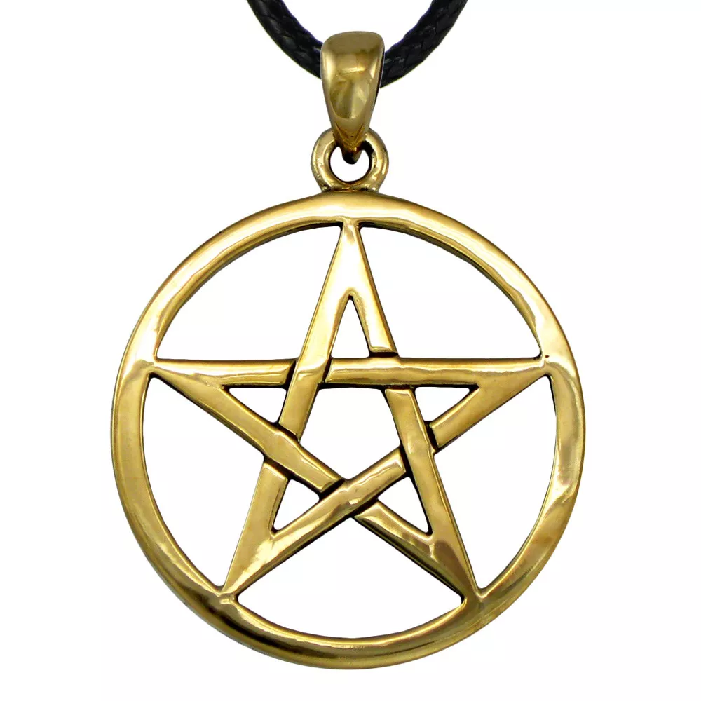 Necklace pentagram sale