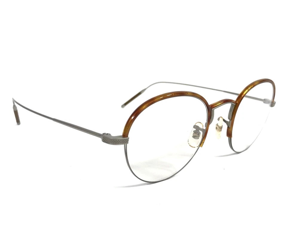 Oliver Peoples x Takumi Eyeglasses Frames OV1290T 5036 TK-6 Silver 47-22-145 - Image 3 of 4