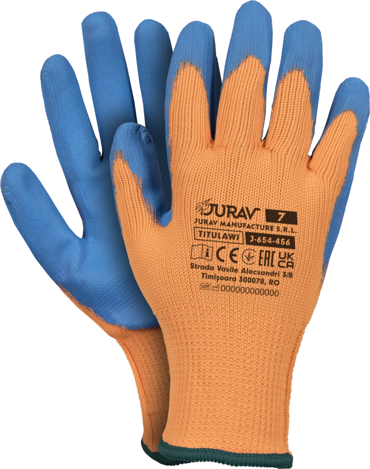 12 Paar Winter handschuhe Arbeitshandschuhe Handschuhe Thermo Gr.8 9 10 Jurav