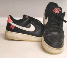 Size 12 - Nike Air Force 1 '07 Low Worldwide Pack - Black Flash Crimson