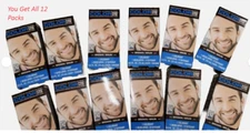 Lot of 12 Color for Him Mens Facial Hair Dye Brown Mustache Beard Brush In