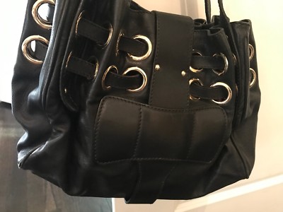 ジミーチュウ ramona レザーバッグ ブラック　美品 Originally Jimmy Choo Ramona Bag in Black Crinkle Patent