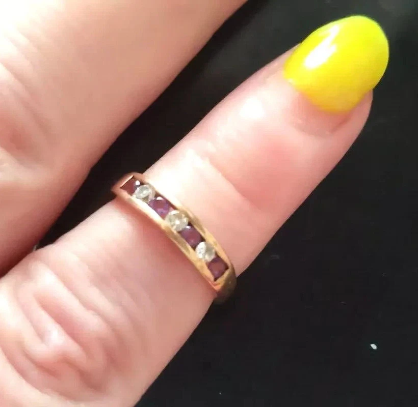Anello Opale In Oro 14 Carati Per Donna Anello Di Fidanzamento Opale Fede Nuziale Con Diamanti Anello Fiore Vintage Anello Anniversario Gioielli - Italia