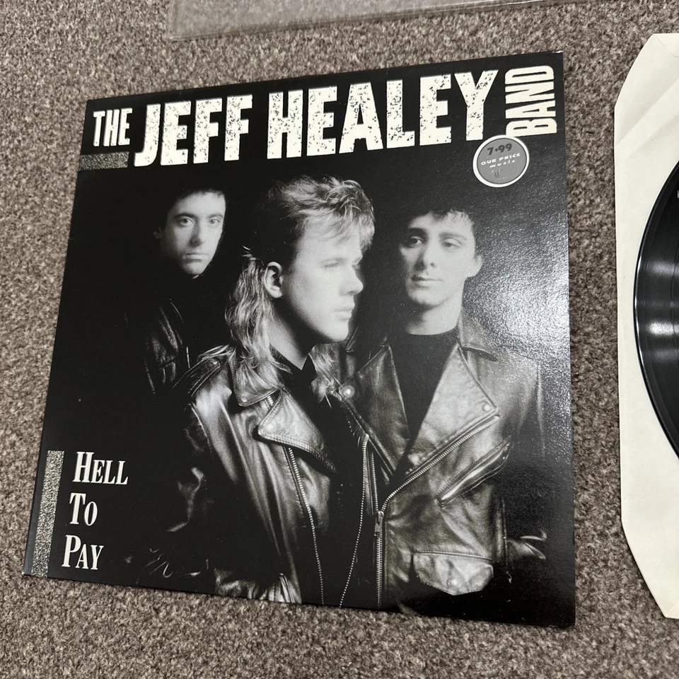 The Jeff Healey Band : Hell To Pay 1990 Rock LP Vinyl Record R-100544 (NM) - Image 3 of 4