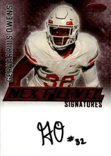 2023 SAGE HIT Gervarrius Owens #NLS-GO Next Level Signatures Red Houston 28O
