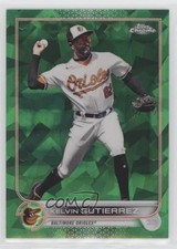 2022 Topps Chrome Update Sapphire Edition Green 65/75 Kelvin Gutierrez 0x1