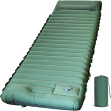 Camping Sleeping Pad, Extra Thick 5 Inch Ultralight Sleeping Pad for Camping ...