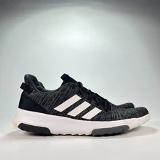 Adidas Cloudfoam Racer TR Black Gray Casual Running Shoes DB0681 Men's Size 12