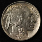 1913-D  5c Buffalo Nickel Type 1- Free Shipping USA