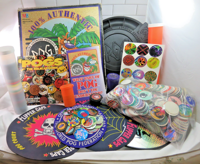 Vintage POG The Game 100% Authentic World POG Federation w/ Extra