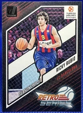 2023-24 Donruss EuroLeague #11 Ricky Rubio Barcelona Retro Series
