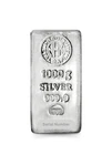 NADIR Fine .9999 1000gram ( 1 kilo) silver bar
