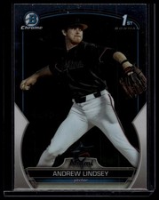 2023 Bowman Draft #BDC-18 Andrew Lindsey Chrome
