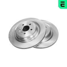 2x OPTIMAL Disque de frein Arrière convient pour MERCEDES-BENZ Classe ML (W166)