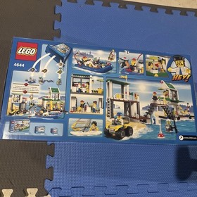 LEGO City 4644 Marina NEW! Boat Floats! Surf Shop Paradise Cafe Diver Pier Town