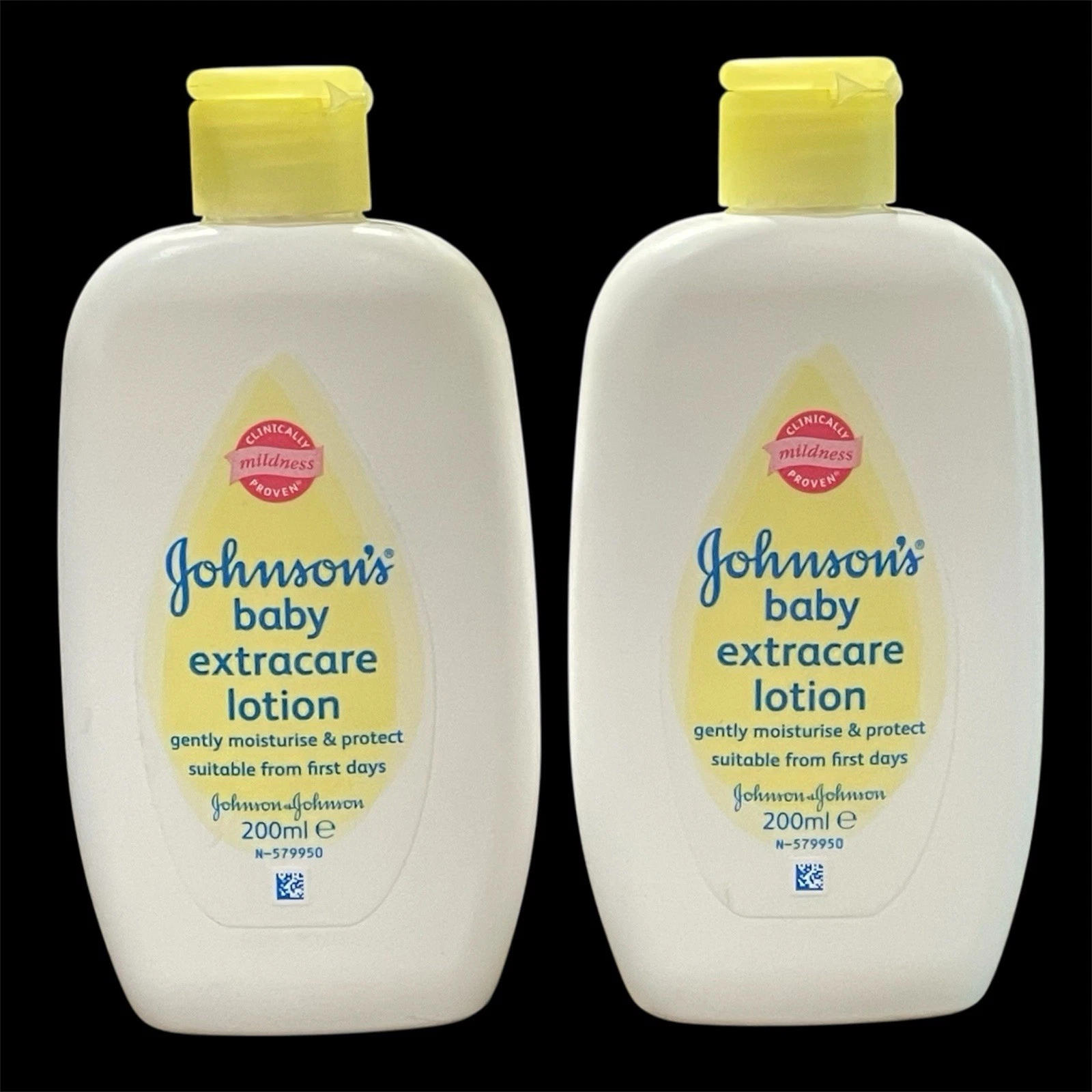 RARE Johnson & Johnson Baby EXTRACARE Lotion YELLOW Bottle 200ml Lot Of 2 New
Opens in a new window 