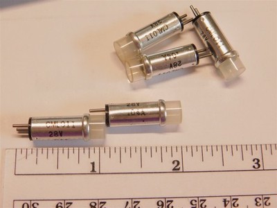 5 Chicago Miniature Lamp CML011 28V .04A Pin Base 5mmP Incandescent Panel Lamp