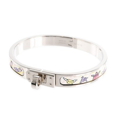 Hermes Mini Clic Kelly Bangle Cream  A 359403