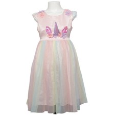 La Senorita, Verkleidung, Gr&ouml;&szlig;e: 140, Baumwolle/Polyester, Pink/Mehrfarbig #kSD
