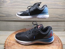 Jordan Flight Flex Trainer Shoes Mens Size 10 Black Blue Running 843732-008