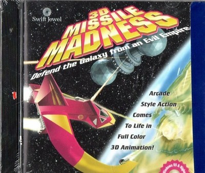 3D MISSILE MADNESS - DEFEN THE GALAXY - PC CD ROM