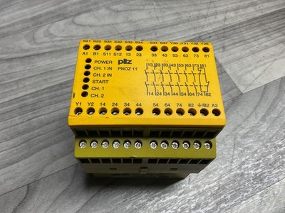 Pilz PNOZ 11 120VAC 24VDC 7S10  Safety Relay #306Z76