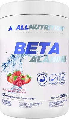 Allnutrition Beta Alanine Raspberry Strawberry 500g / 125 serv 08/26 + Samples