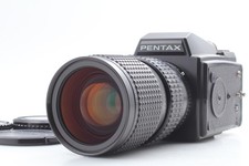 [Near MINT] Pentax 645 Camera SMC A 80-160mm f/4.5 Lens 120 Film Back From JAPAN
