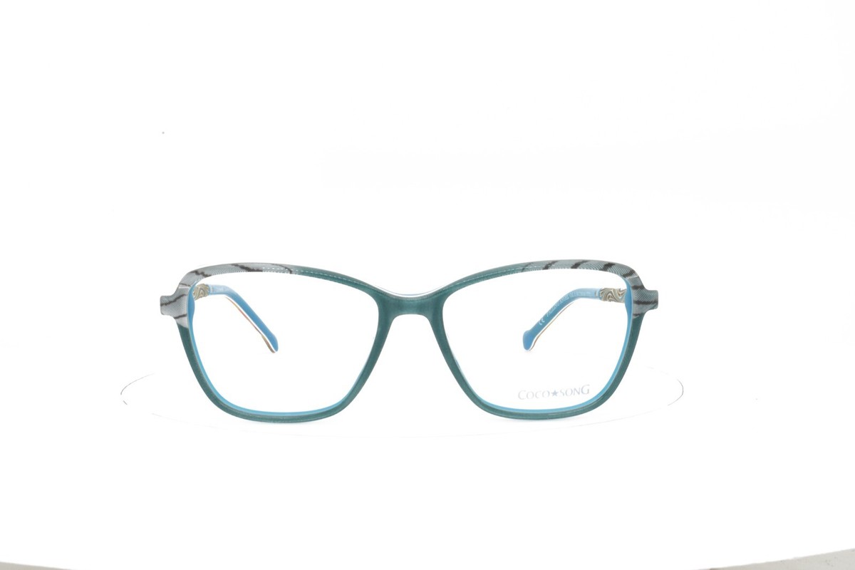 coco Coco Song Suspicious Life CV165-4 Eyeglasses Women's Red