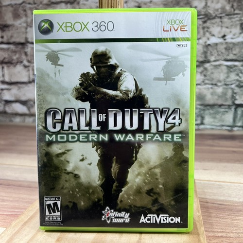 Jeu Xbox 360 Call Of Duty 4 - Version Complète En Bon état - Inclus Boîtier Et Manuel