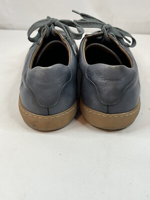 Moral Code Quintus Navy Leather Men display picture 2