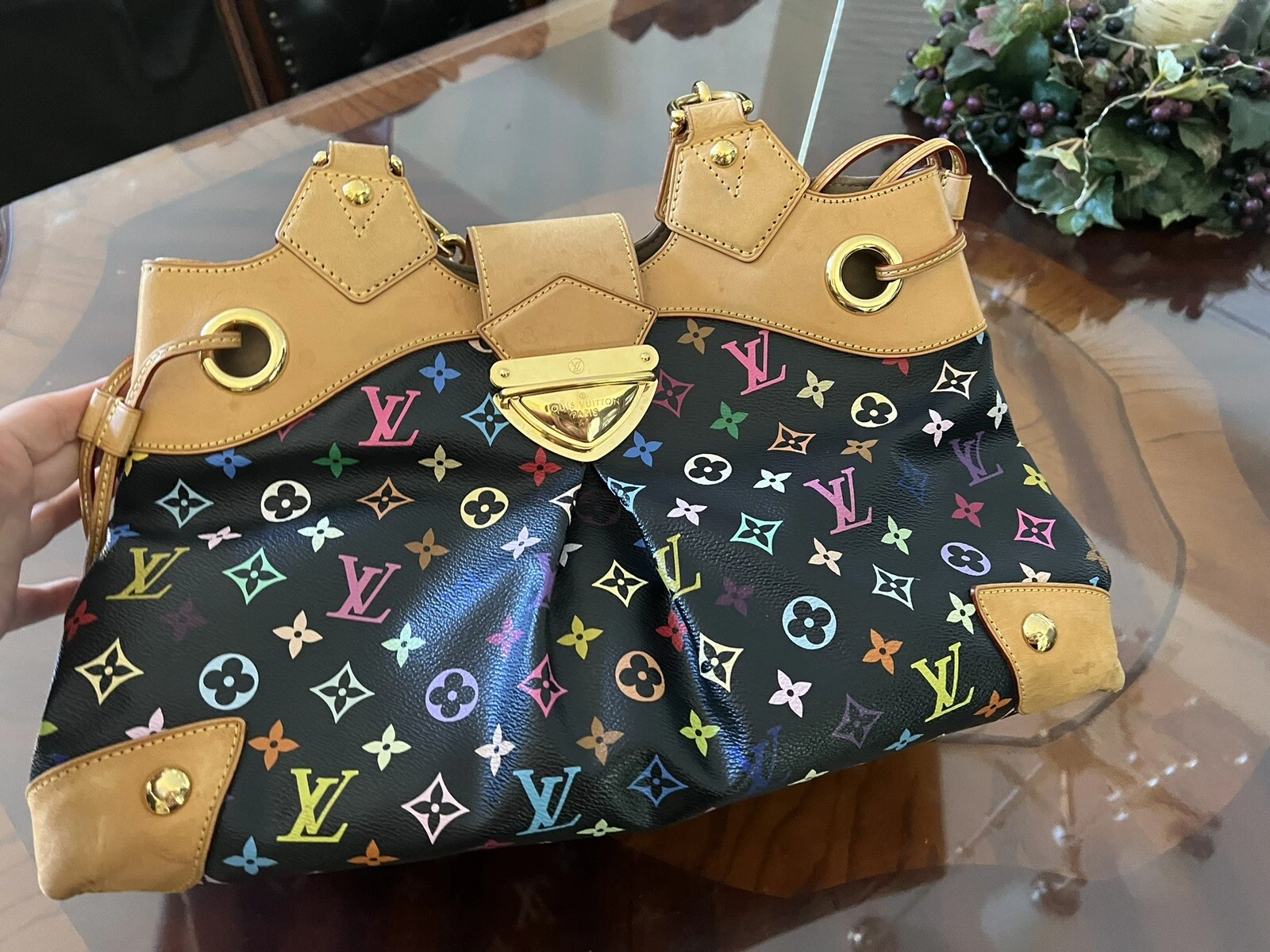 LOUIS VUITTON（LV） Louis Vuitton Ursula MURAKAMI NERO multicolore