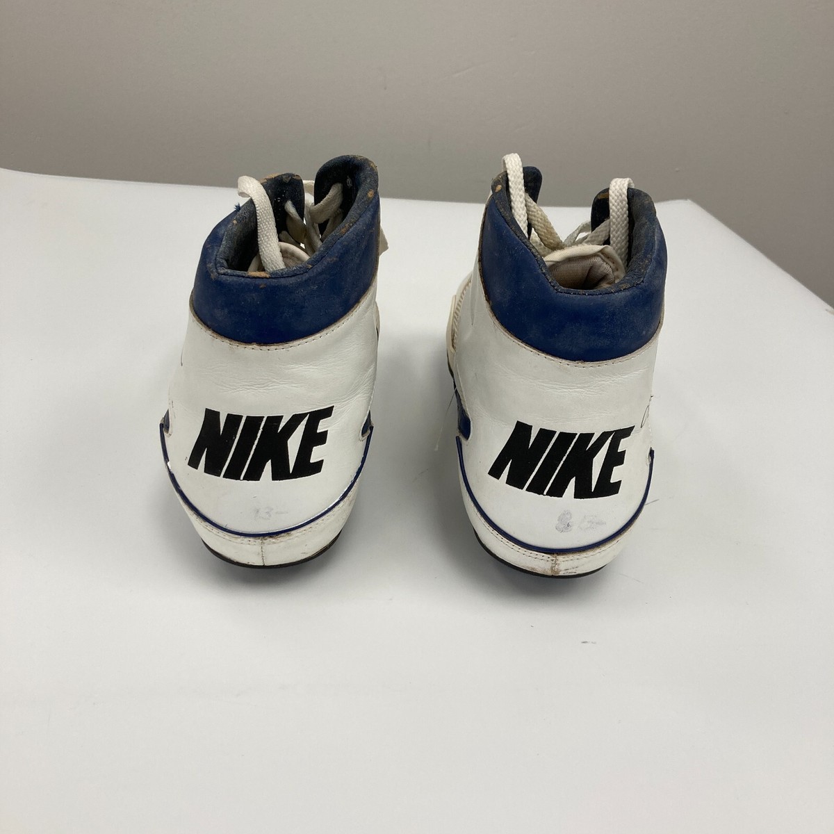 Troy Aikman Signed Dallas Cowboys 1990's Game Used Cleats Sneakers