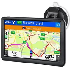S7 GPS Navigator for Car, 7 inch, with US Canada Mexico 2024 Maps, Free Lifet...