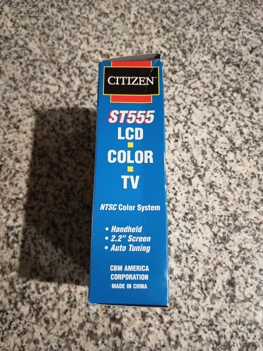 Vintage Citizen ST555 Pocket Color 2.2