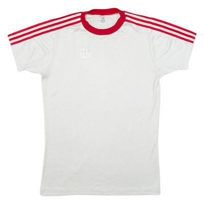Adidas Herren Trikot weiß Rundhals L