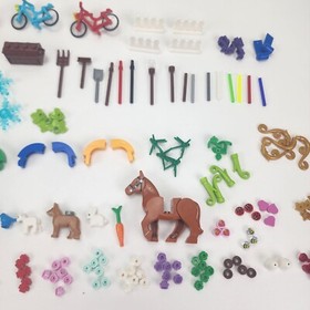 LEGO SKELETONS,ANIMALS,BIKES,TOOLS,FOOD,PLANTS,BAMA,WEAPON,MICS, PARTS U-PICK