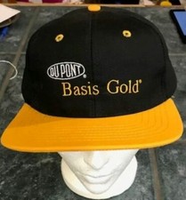 Vintage DuPont Basis Gold Herbicide Snapback Hat - New condition