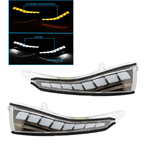 LED Mirror Sequential Signal Light & Fog Lamp For Q50 60 70 QX50 60 70 2016-2018 - Picture 1 of 11