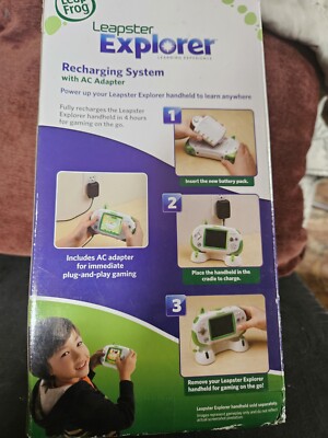 Leapster Explorer Recharging Charger System Station 