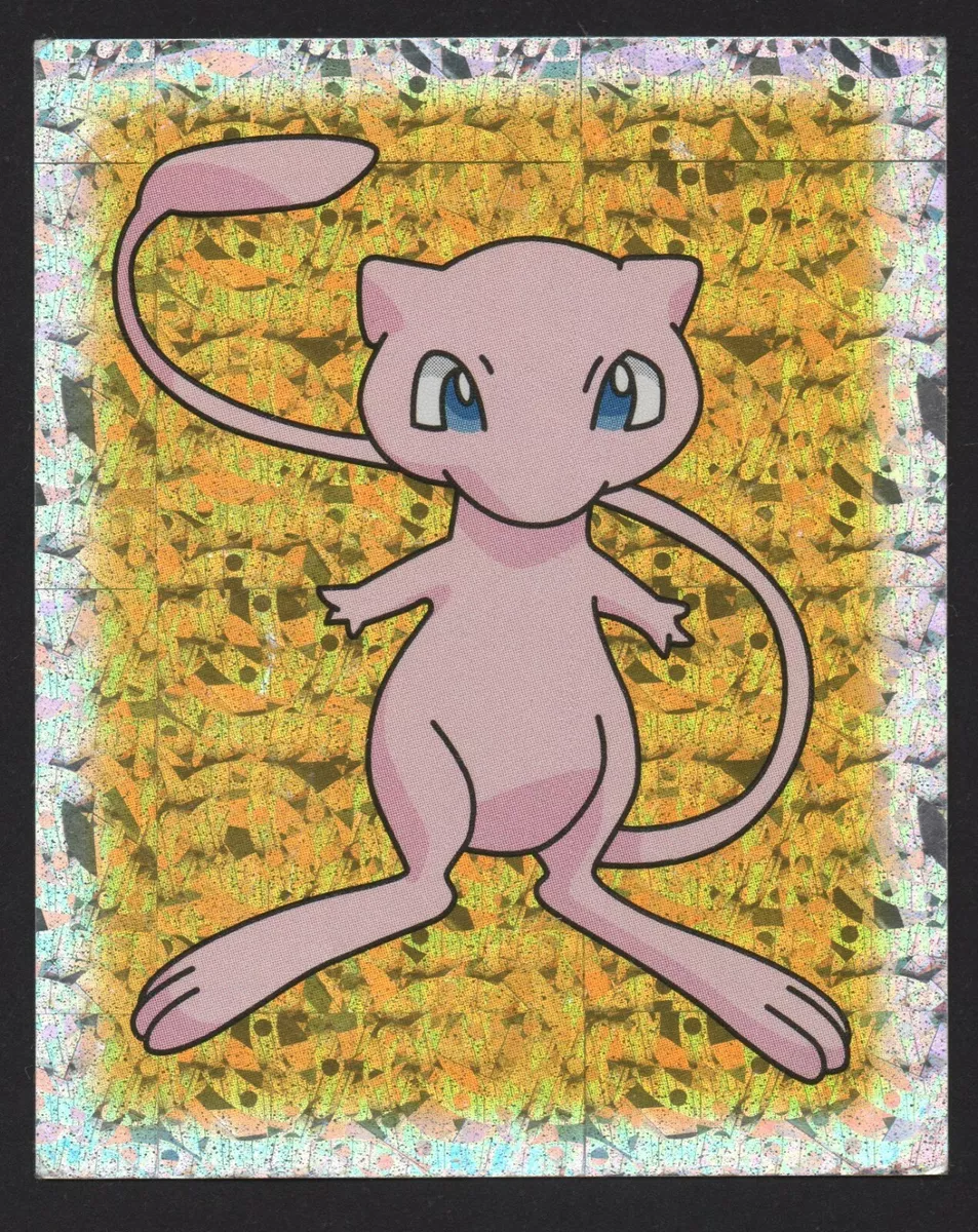 Mew x Mewtwo x Starry Night Sticker