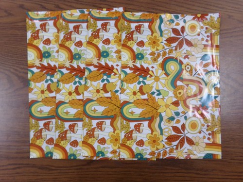 10 - 500 10x13 HIPPIE VIBES Mailers Poly Shipping Envelopes Flower Bags - Picture 2 of 3