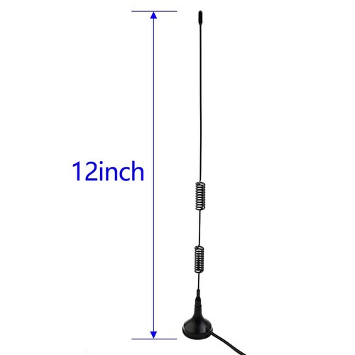 WiFi Antenna For Marine VHF Radio SMA Male 400-470MHz Band For VHF UHF - Zdjęcie 8 z 15